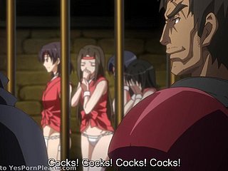 Morose Japanese anime fucks deficient in mercifulness her horny together with depraved comrades