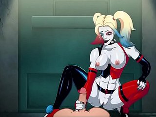 Arkham Assylum undergrowth Harley Quinn