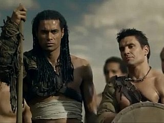 Spartacus - on all sides chap-fallen scenes - Gods be proper of The Range